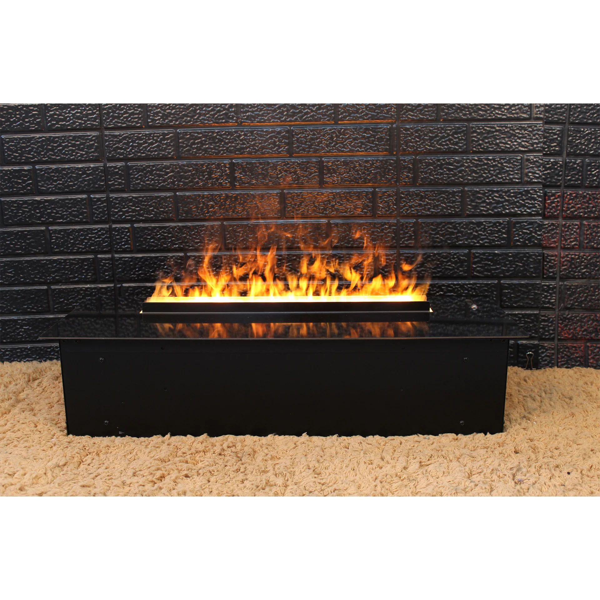 Туман пожарный завод современный стиль электронное украшение 3d паровой водяной пар камин крытый осязаемый пламя плоская панель 17008