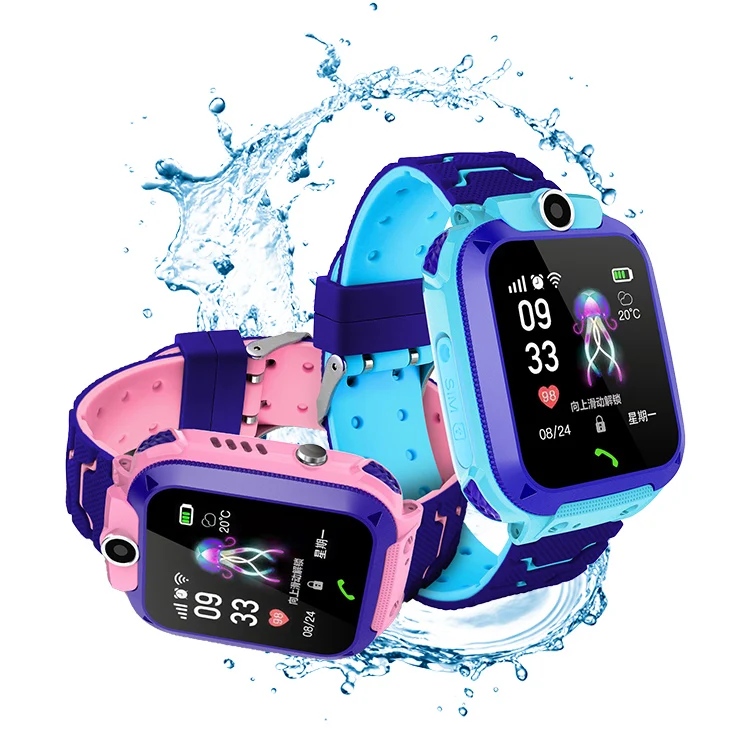 
2019 Waterproof GPS Kids Smart Watch with Long Life Battery For iOS Android Smartphone 