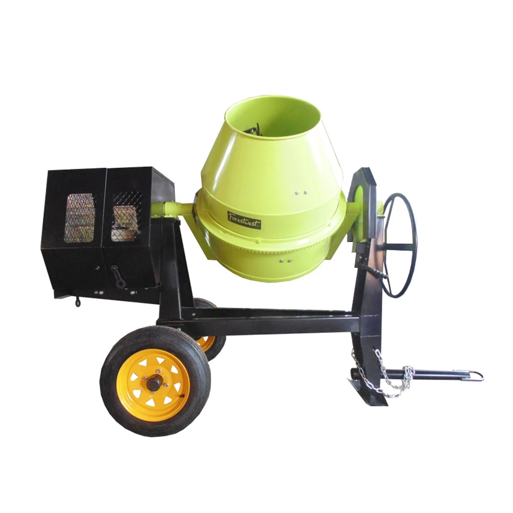 350L 6.5hp Petrol Mobile Concrete Mixer Cement Mixer Mixing Machine for Construction Use Heavy Duty