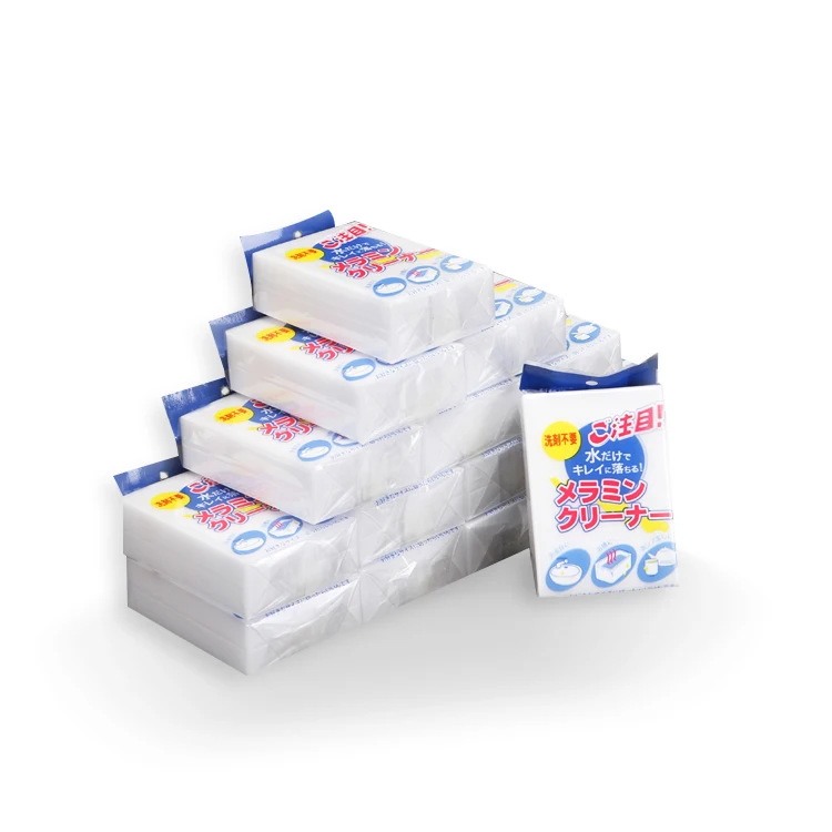 Topeco Magic Sponge Japan High Quality Magic Nano Sponge House Cleaning White Cleaning Japanese Kitchen Cleaning