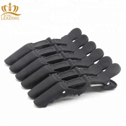 Cheap Price Black Hair Accessories Crocodile Hair Claw Clip Carbon Matte Alligator Hair Clips