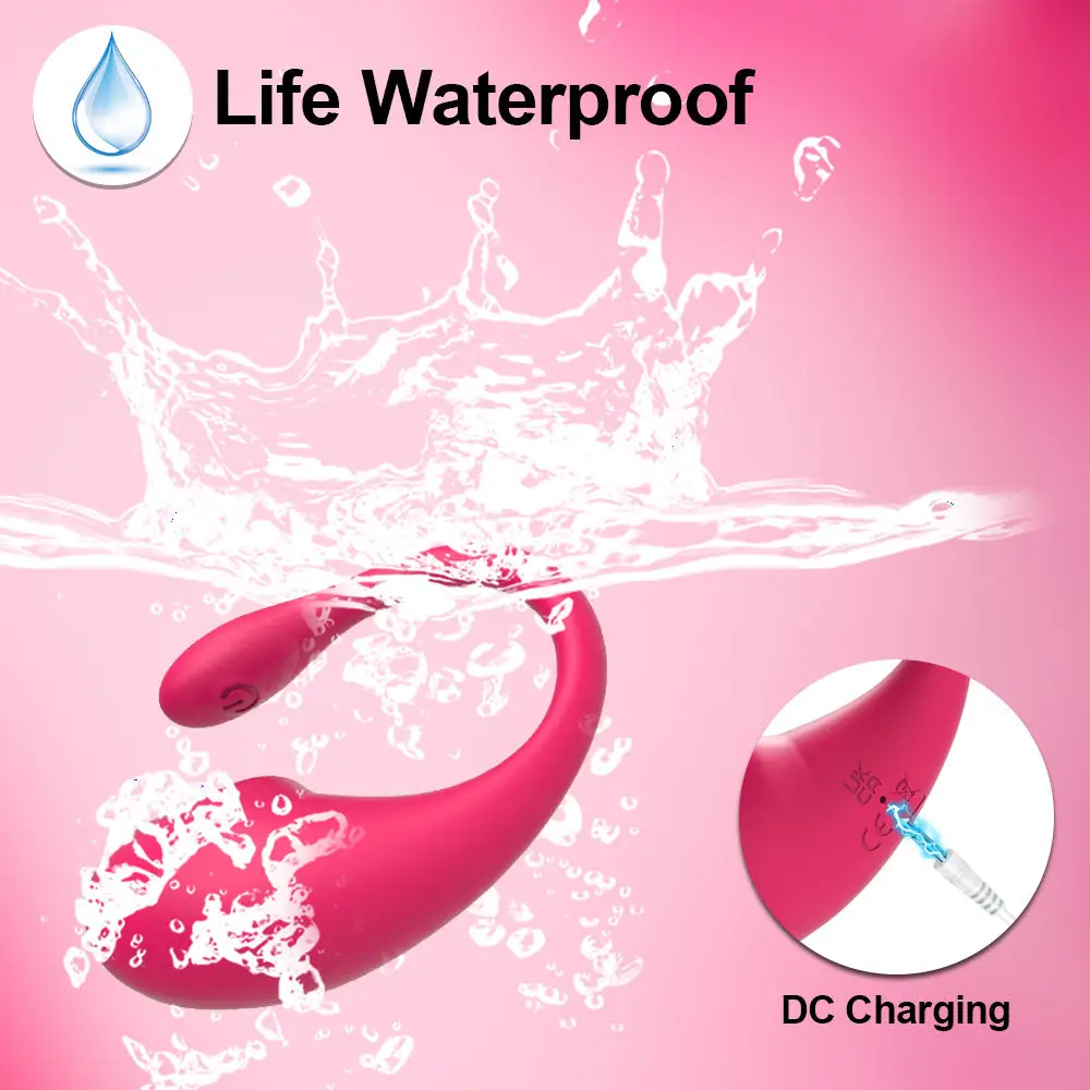 Wearable App Remote Control Shaped Vagina Balls Bullet Vibrator Sex Toys Panty Vibrating Jump Egg For Women