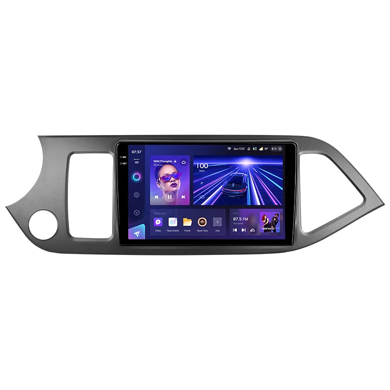 TEYES CC3 2K Car DVD Player For Kia Morning 2 picanto 2011 - 2017 9 Inch Car GPS Navigation DVD Player