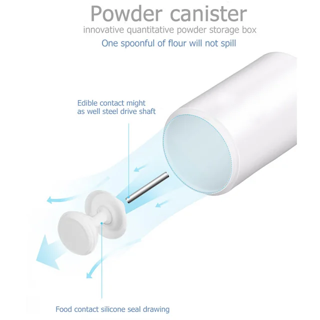 Hot Sales Protein Powder Container Pattern 100% Eco-friendly Portable Baby Bottle Warmer Print Support No Handle Everyday White