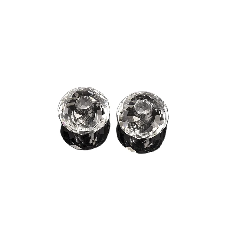 Factory Wholesale Clear Custom Logo Crystal ornaments High Quality K9 Crystal Pendant