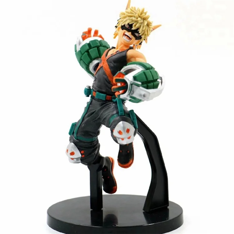 19cm My Hero Academia /Boku no Hero Academia Bakugou Katsuki action figures  Anime PVC Figure Toy
