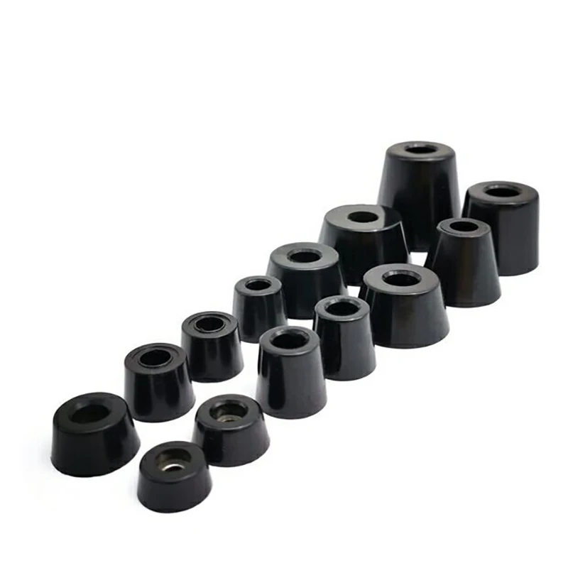 Factory Low Cost High Quality Multiple Specifications Metal Washer Anti Vibration Non-slip Cabinet Rubber Foot Screw Rubber Feet