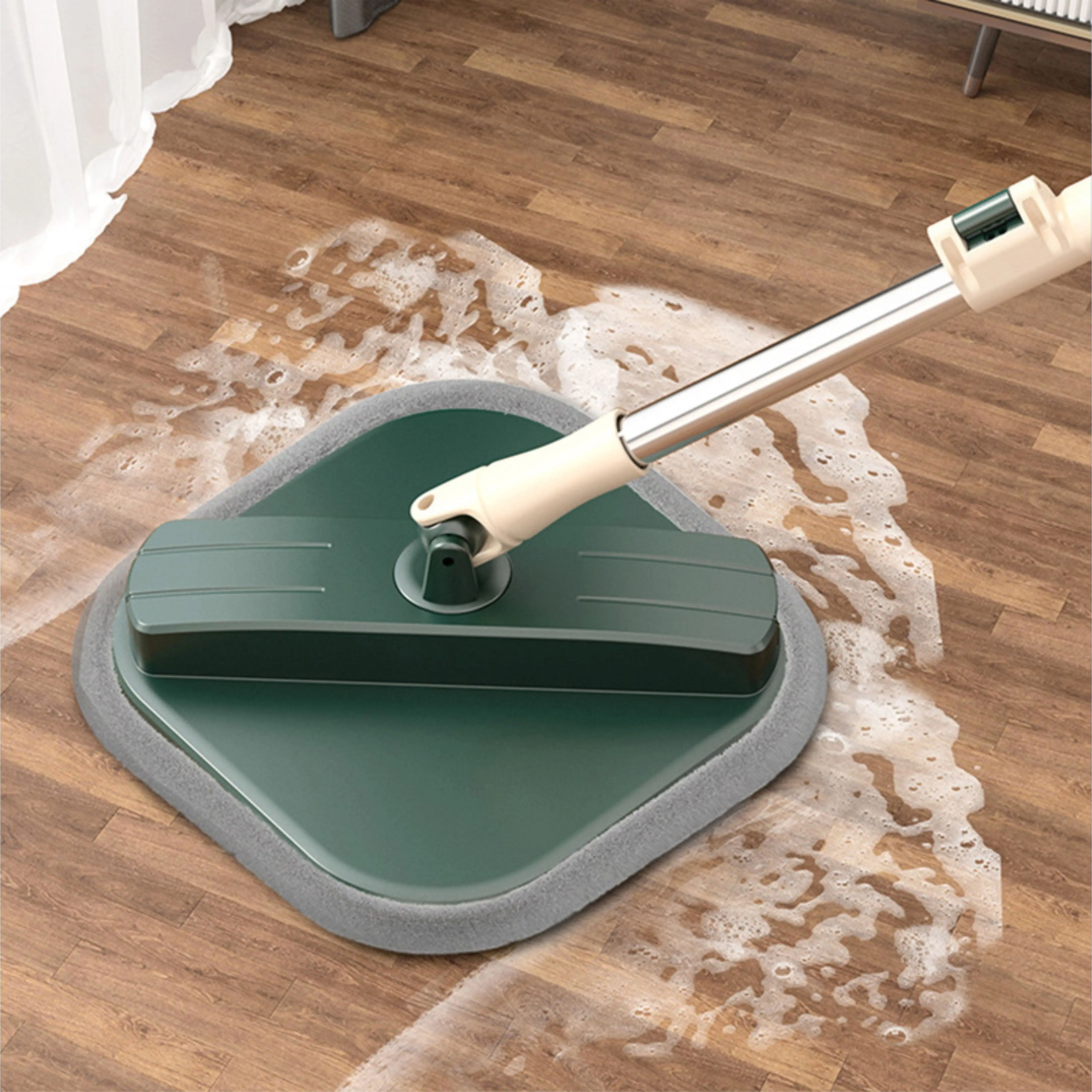 Jolech sewage separation rotate mop turbine cleaning sweeping cleaning household mop with bucket