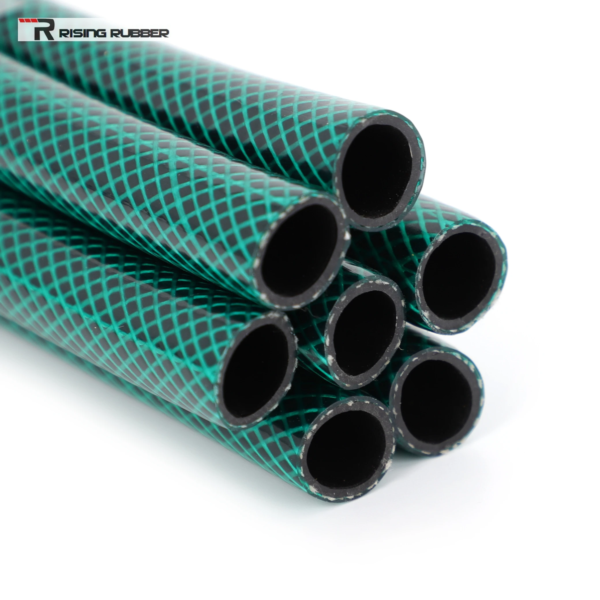 PVC Plastic Tubes Garden Hose for Watering Lawns Gardens Clean Outdoor Surfaces and Vehicles