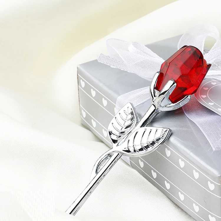 Новинка 2022 Хрустальная роза, подарки на свадьбу, цветок разных цветов для подарка на любовь