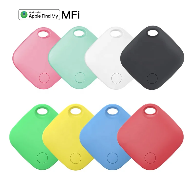 RSH MFi Certified Find My Airtag Custom Smart GPS Tracker Locator Bluetooth Key Finder Mini Anti Lost Alarm for Apple Android