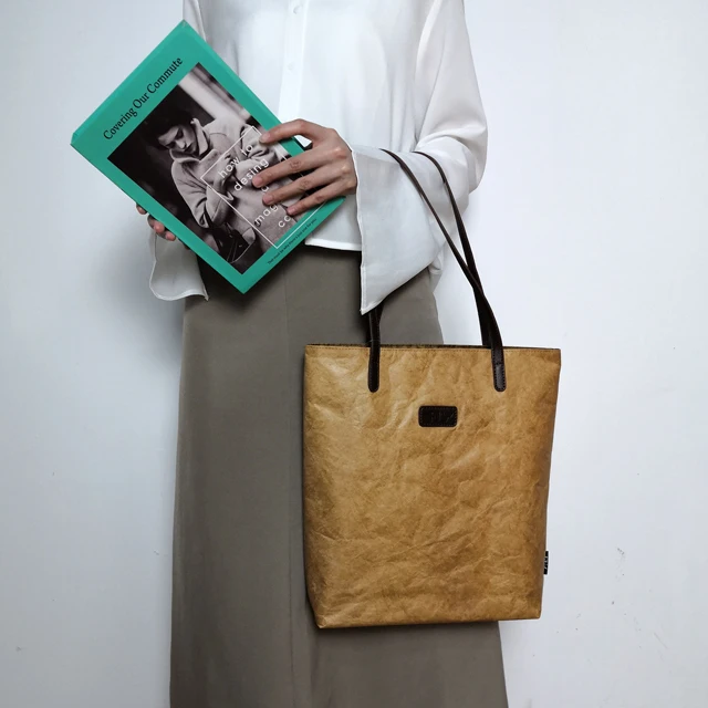 Eco Friendly Dupont Tote Handbag Durable Waterproof Reusable Tyvek Shopping Bag