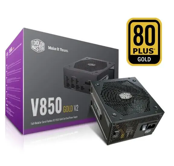 Cooler master Factory Оптовая цена дешевый V650 золотой полный ПК компьютерный блок