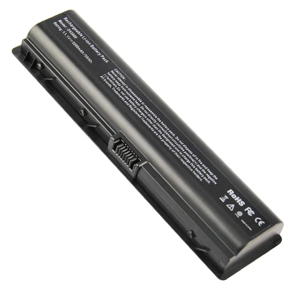 Laptop Battery for HP Pavilion DV2000 DV2100 dv2200 dv2400 dv6000 dv6100 dv6300 dv6500 dv6700 Compaq Presario C700 Battery