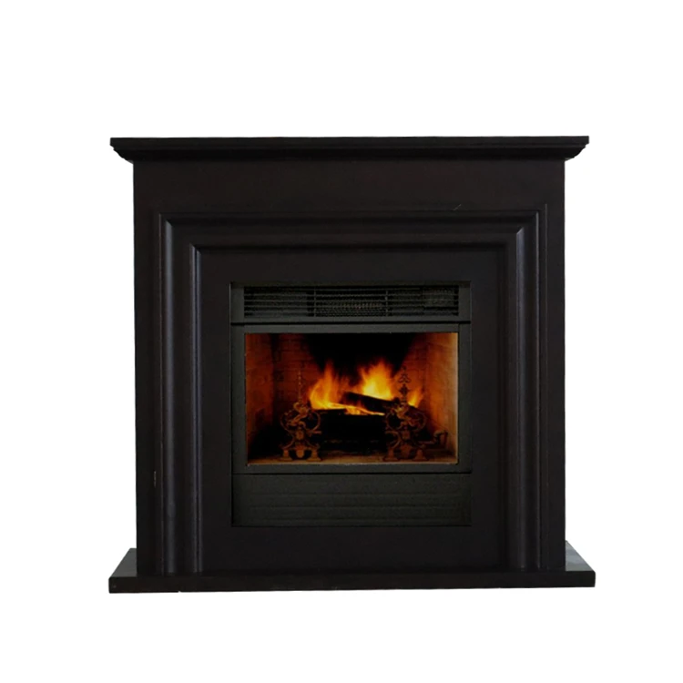 Factory Direct Price Veneer Mantel Shelf Stand Wooden Fireplace Mantel (1600350033729)