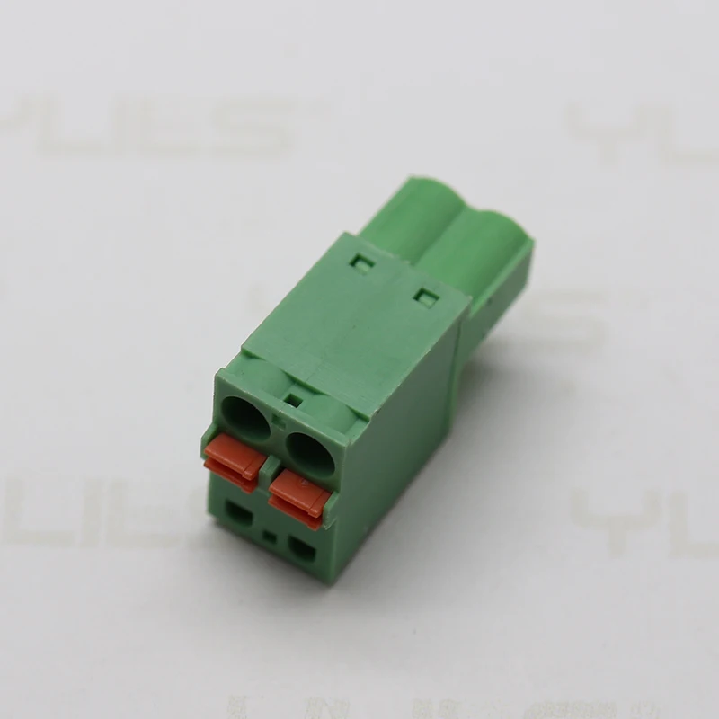 Factory hot sale 5.08mm Pitch Height 24.1mm positions2-24 Pin PCB terminal Green block terminal blocks female straight connector