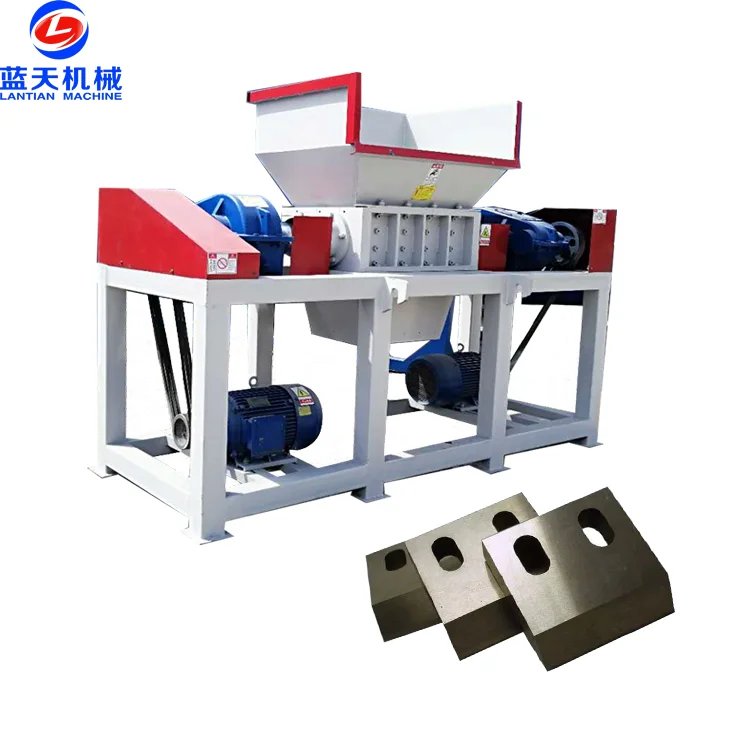 
Industrial plastic shredder and plastic crusher machine 