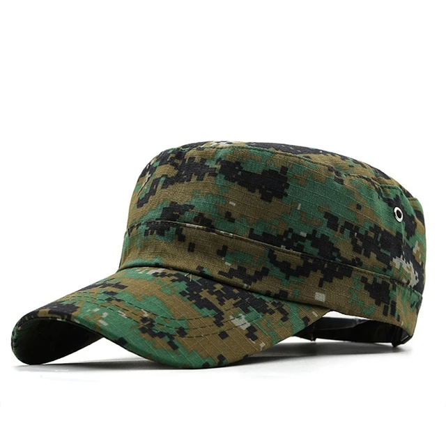 Summer Tactical Flat Top Baseball Hats Sports Cap Men Hunting Cap Camouflage Hat Outdoor Casquette