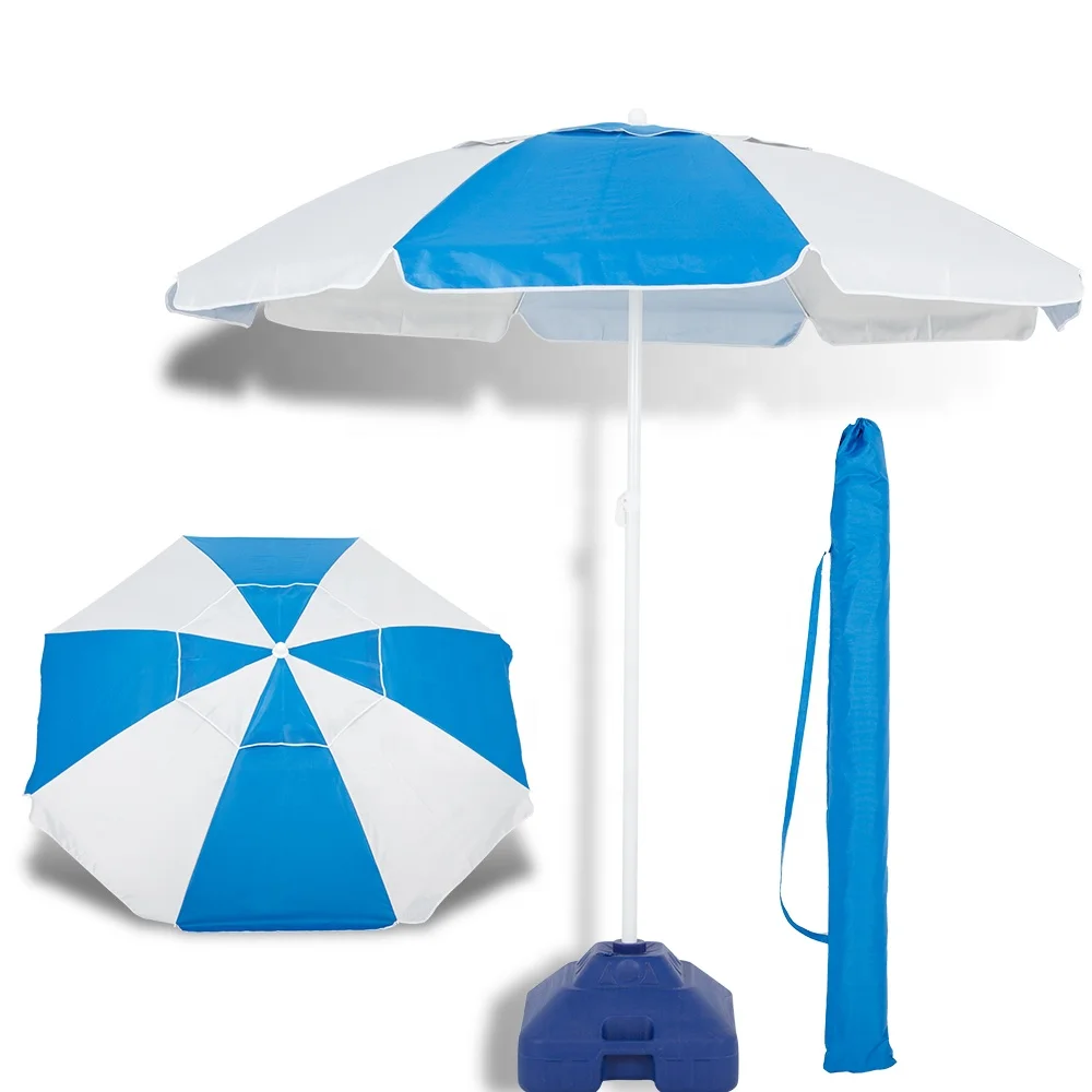 Пляжный зонт на заказ для использования на открытом воздухе, Солнцезащитный Зонт с защитой от УФ-лучей, портативный пляжный зонт