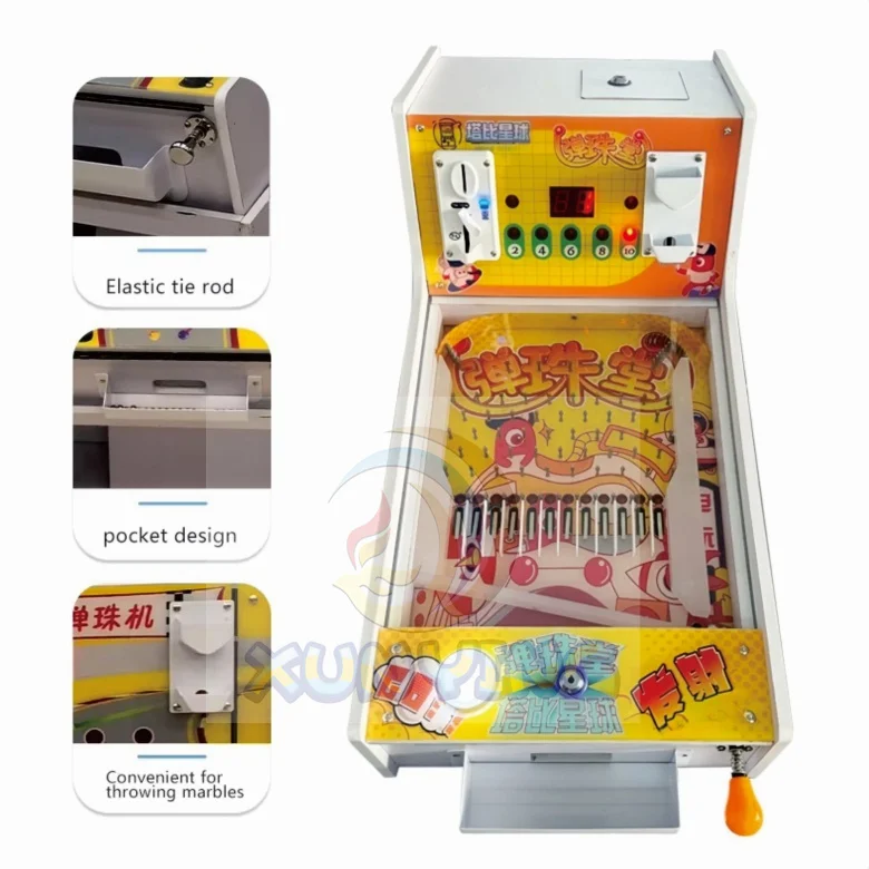 Coin Operated Five Balls flipper Pinball Machine Amusement Arcade Game 5 balls Pinball Machines