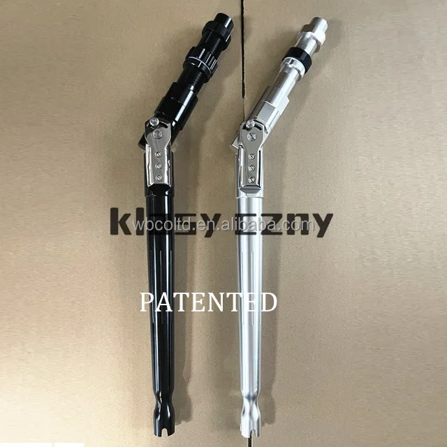 Machined From Marine Grade Aluminum and Hard Anodized Coated Heavy Duty Trolling Butts