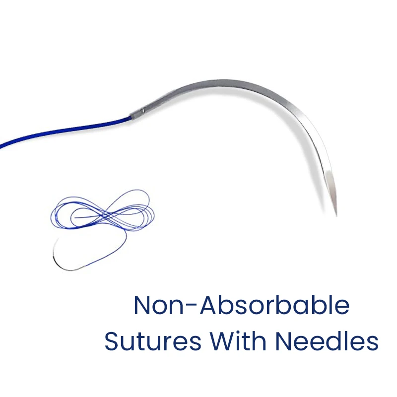 China manufacturer new disposable synthetic absorbable medical surgical sutures