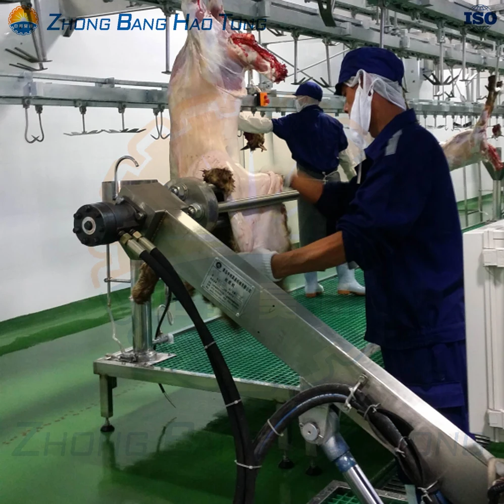 Goat slaughtering machine skinning machine Armed Type Goat Hide Puller