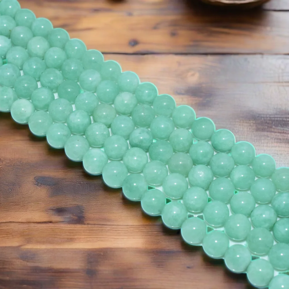 Wholesale Price Dyed Color Burma Jade Beads 6/8/10mm round Stone Loose Beads for DIY Jewelry Making Strands