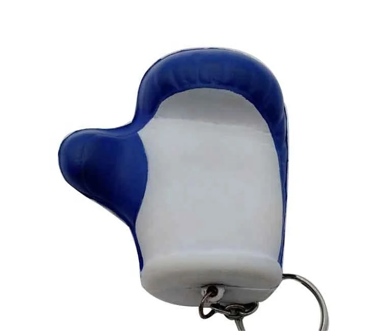 PU Foam Gloves Keychain New Stress Ball Cotton Pendant Gifts Extrusion Vent Pressure Ball Wholesale Squeeze Toys