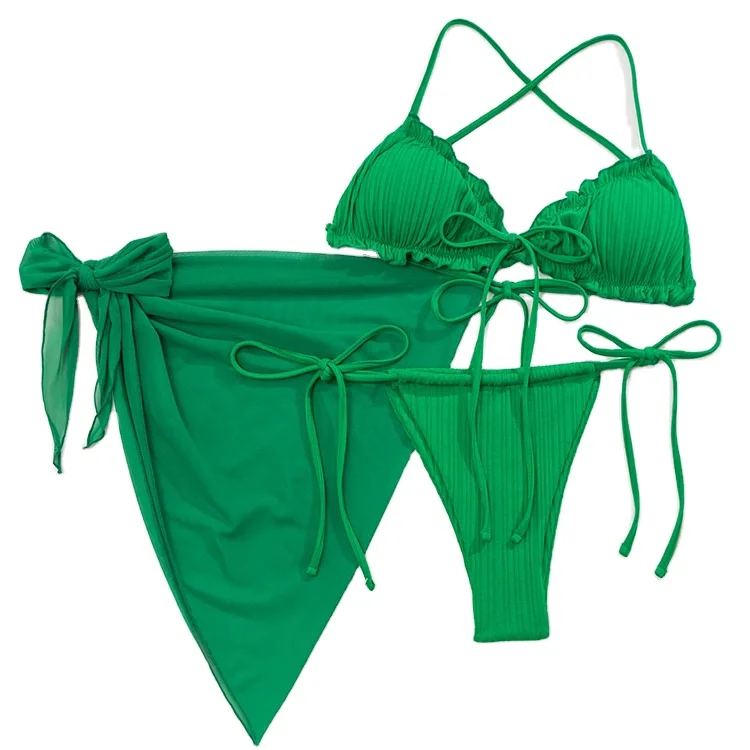 HQSLP beachwear cover up yellow hot sexy girl photo bikini girls teen bikini