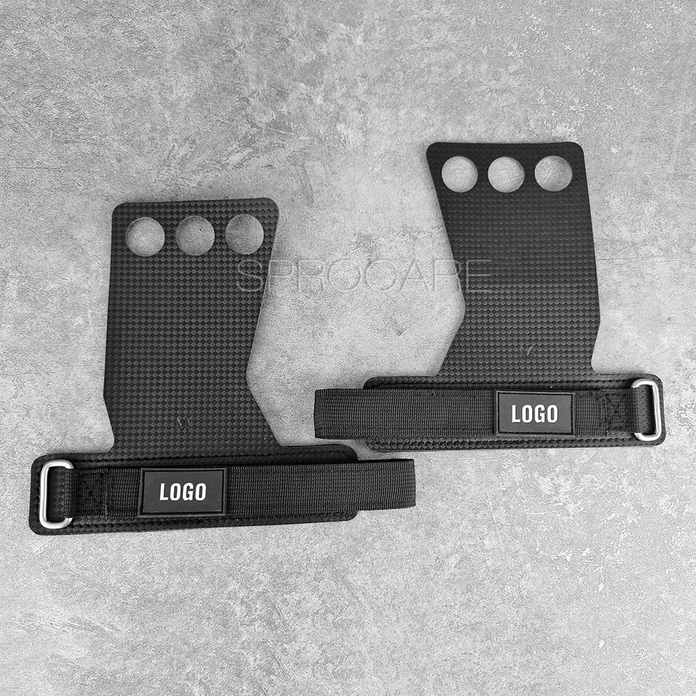 Carbon fiber sports gloves with Built-in Wrist Wraps,gym gloves,weightlifting grips,Full Palm Protection&Extra grips wholesale