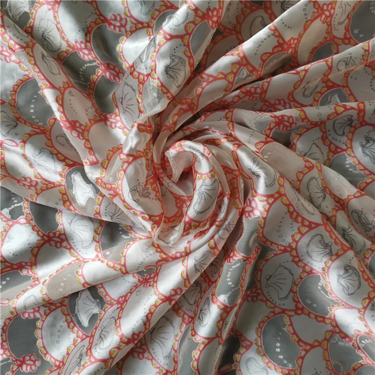 Горячее тиснение итальянская шелковая ткань шелк вискоза смешанная ткань вискоза шелковая ткань