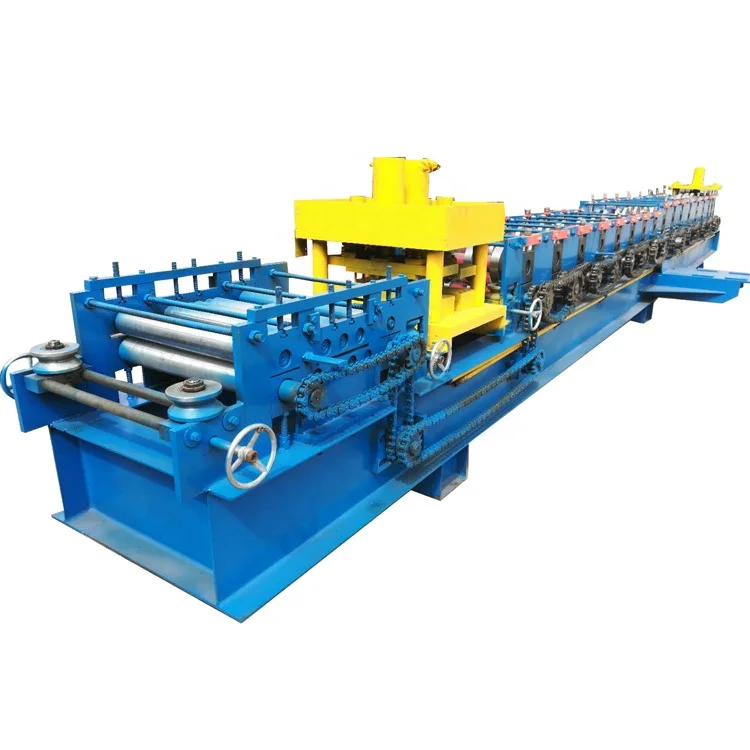 Green house gutter color steel roll forming machine with best service