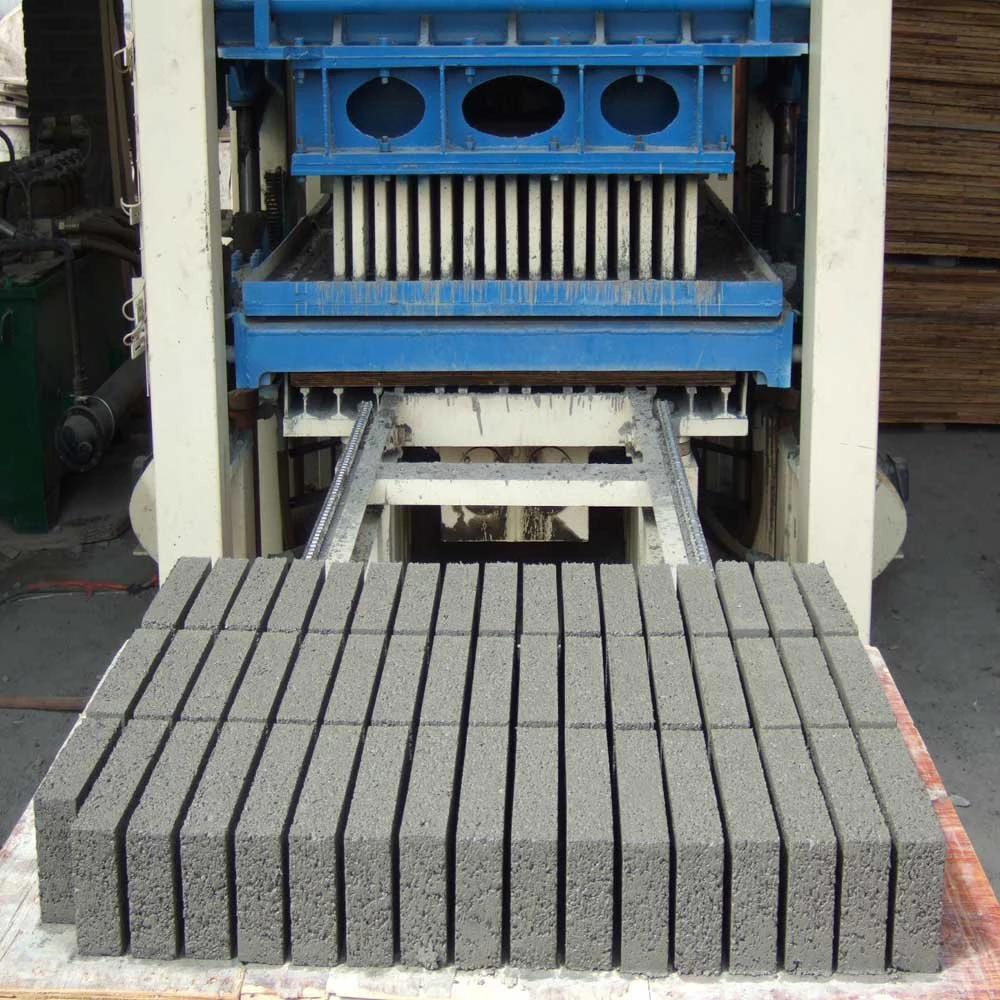 QT6-15 hot sales in USA Vibrating Hollow Cement Laying Block Concrete Brick Making Machine