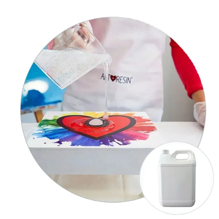 Epoxy resin AB for crystal arts wooden table epoxy resin