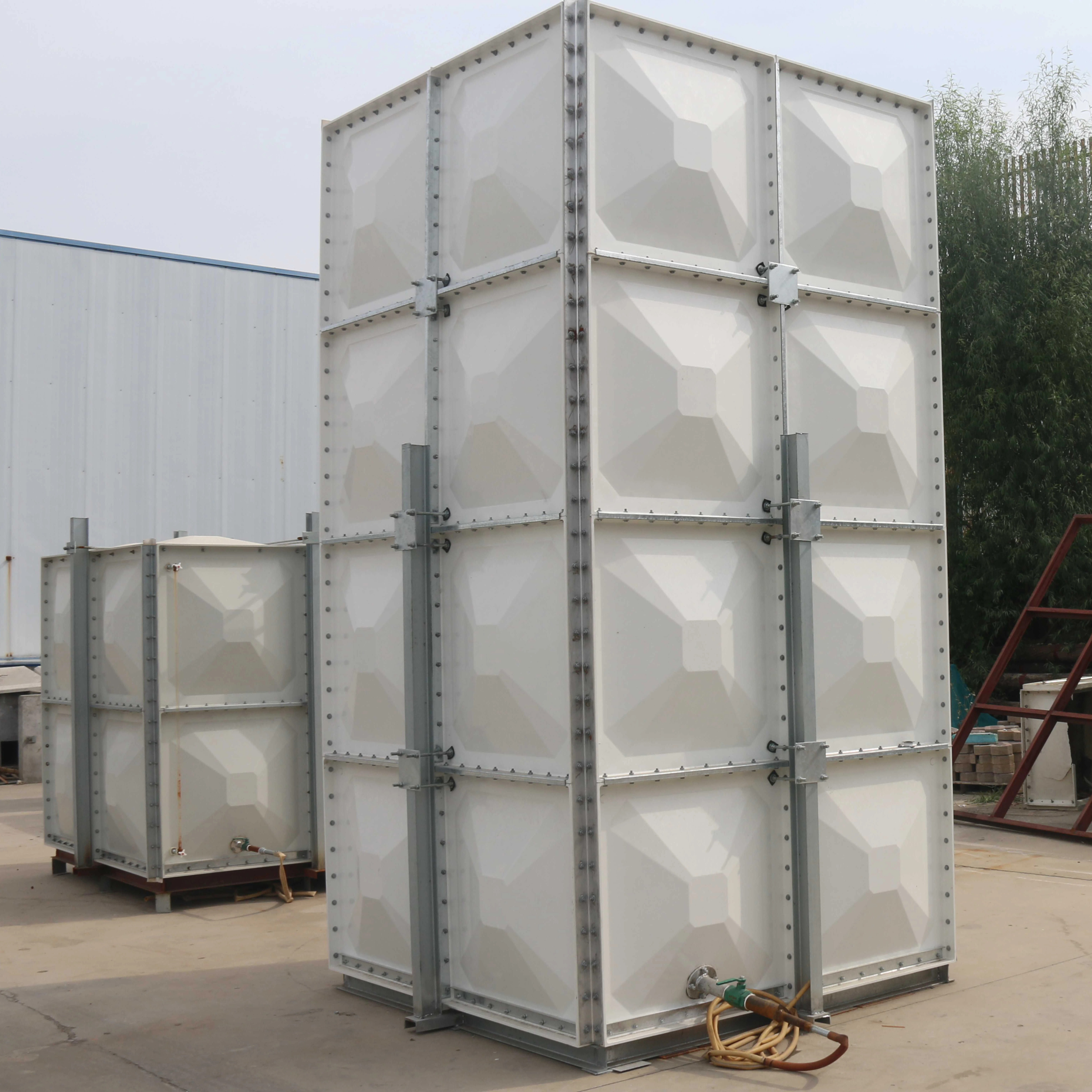 2*2*4 m16000 Liter SMC/GRP/FRP Drinking Water Storage Tank for home use