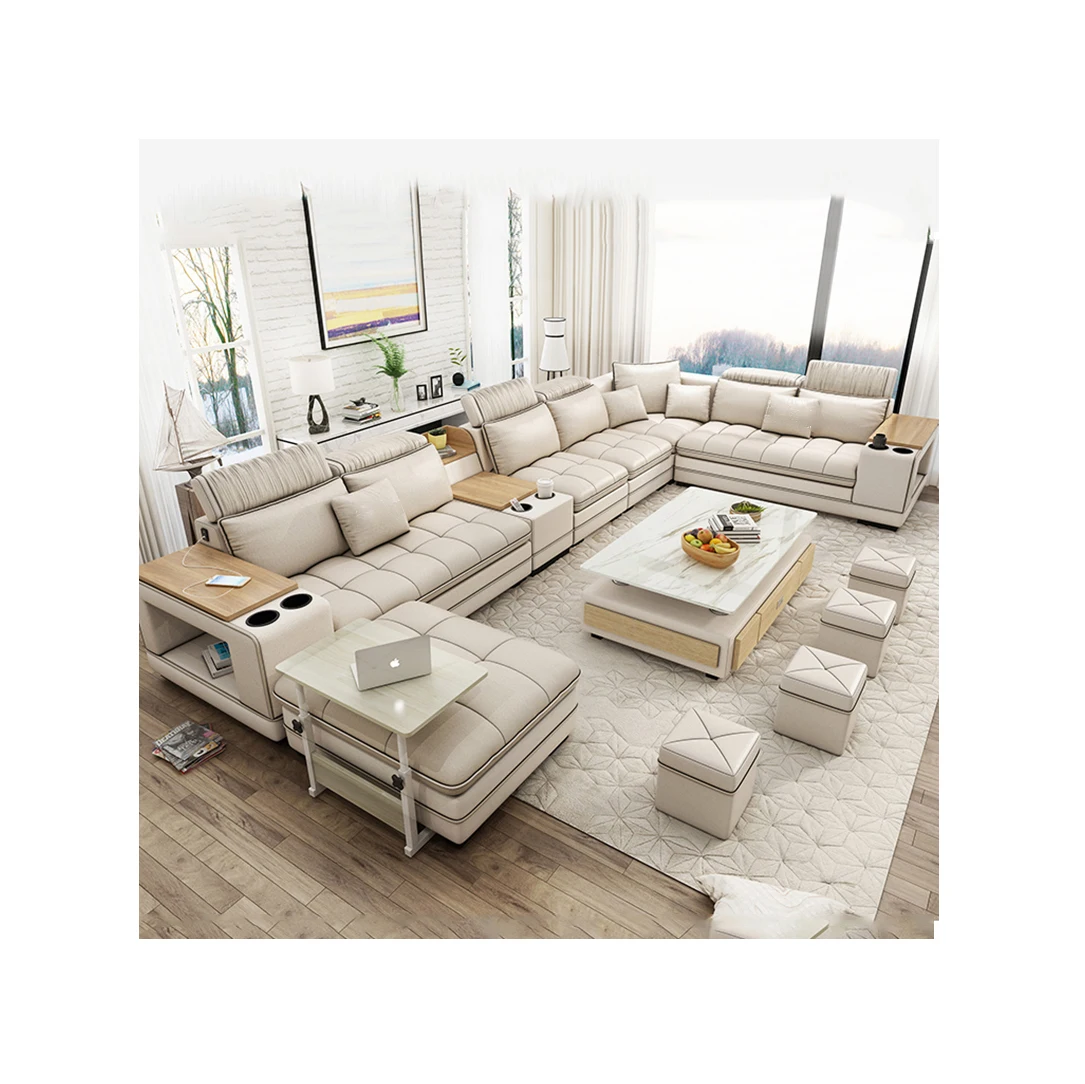 has music to play a function fabric living room furniture living room sofas sectionals sofa set 7 seater