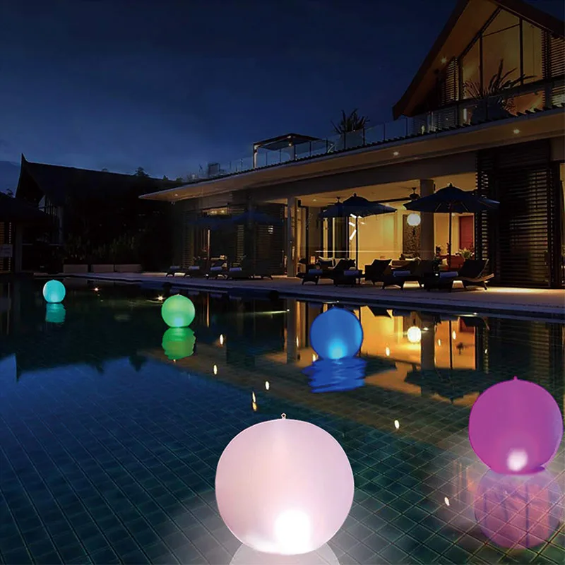  Newest Inflatable Solar Globe LED Rechargeable Floatable