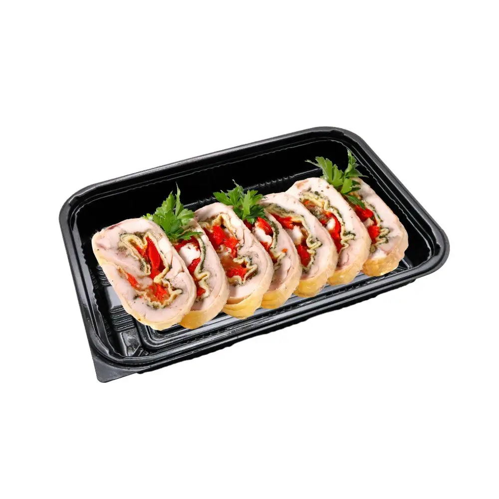 Disposable Pp Plastic Food Packaging Containers Eco Takeout Traditional Bento Box for Restaurant