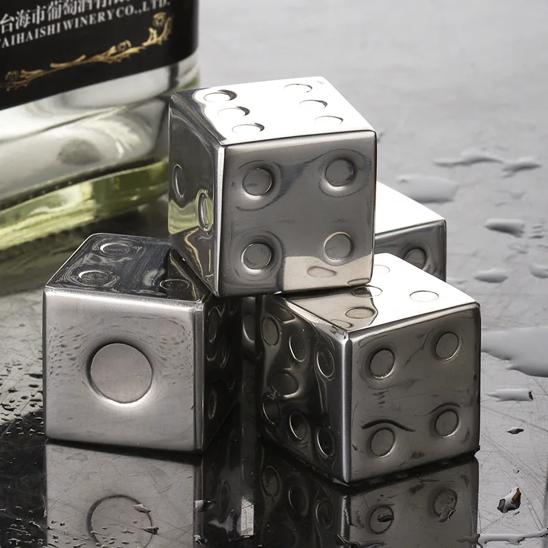 Stainless Steel Whiskey  Dice Ice Cube