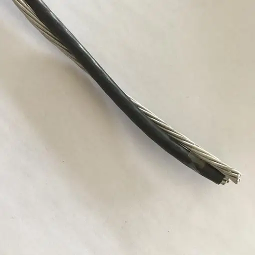 1 kV 1x16+16 Stranded Overhead ABC Cable Aluminum Conductor with XLPE & IEC Insulation Low Voltage Power Cable Heating MOQ 100m