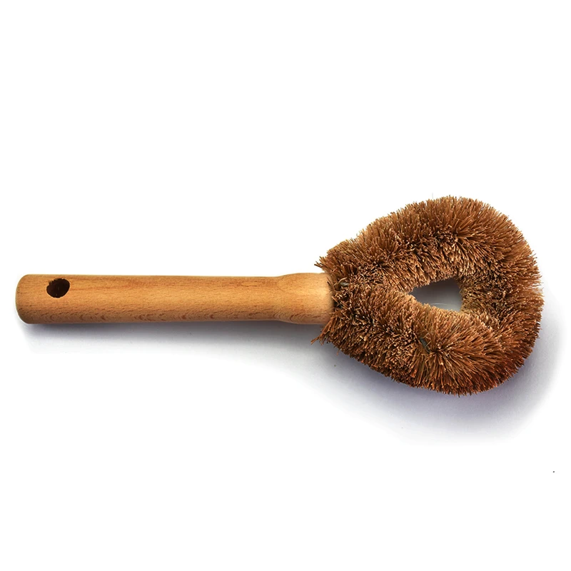 2022 Customization Cylindric Eco Friendly Stainless Steel Sisal Hog Bristle Long Straw Cleaning Brush