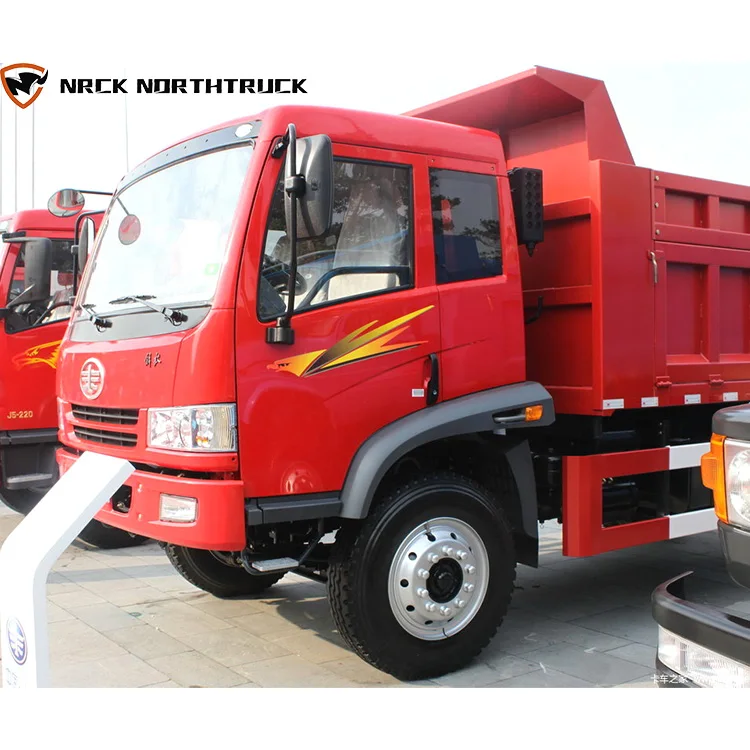 Самосвал FAW 4*2 6 колес 180HP 4 9 метров самосвал для продажи