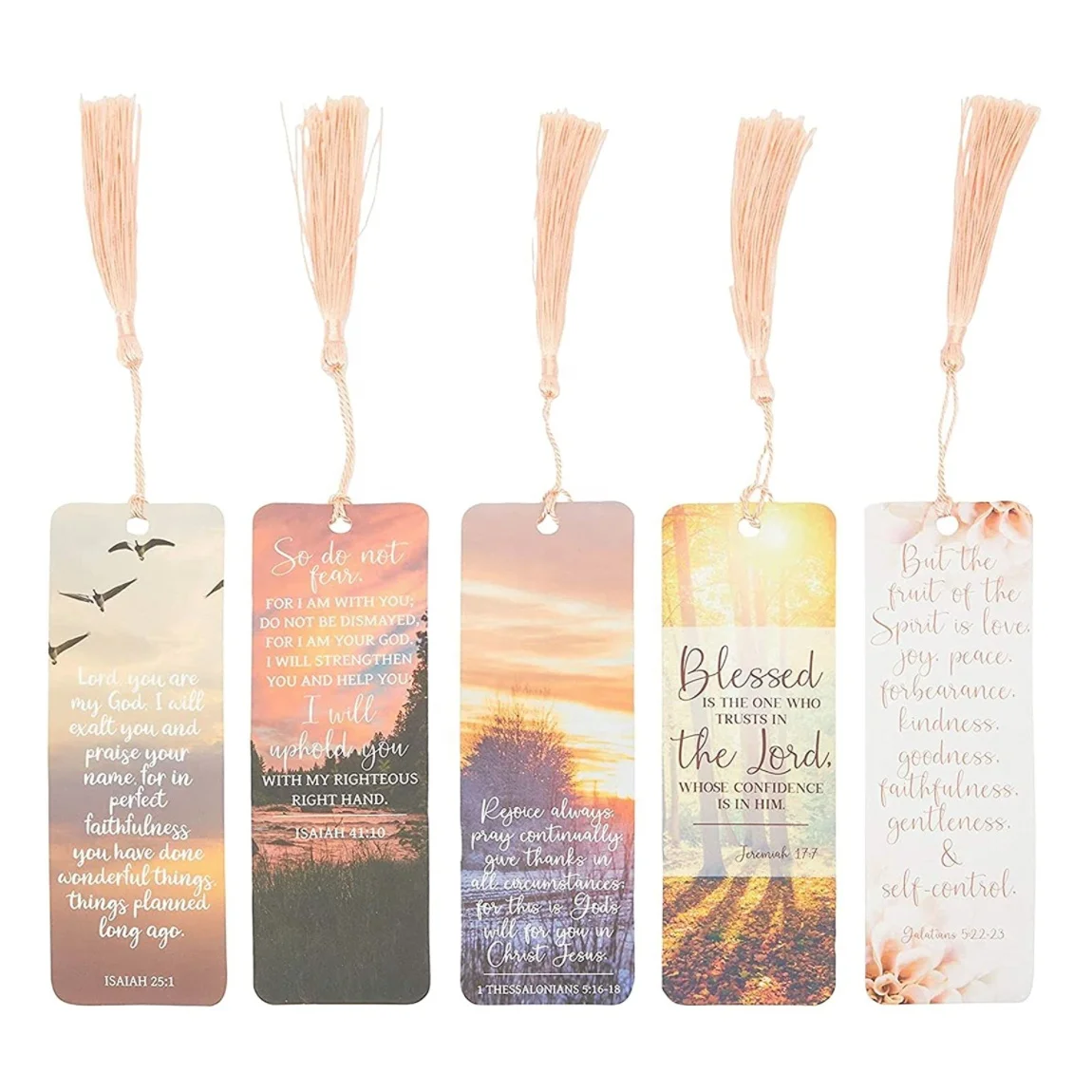 Quality Tassels Pendant Promotional Kids Inspiration Paper Book Mark Logo Printing Creative Cute Custom Bookmarks