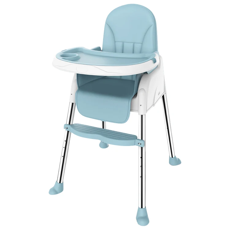 Multifunctional Plastic Baby High Chair Table Baby Feeding High Chair 3 In 1 Baby High Chair With Table