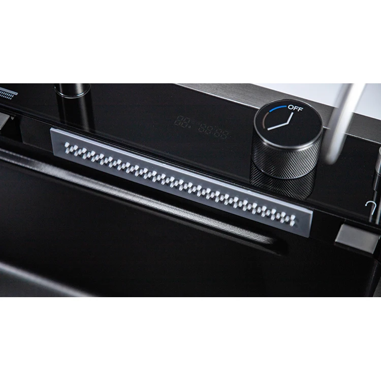 High Quality Luxury Stainless Steel Waterfall Faucet Kitchen Sink Waterfall Sink