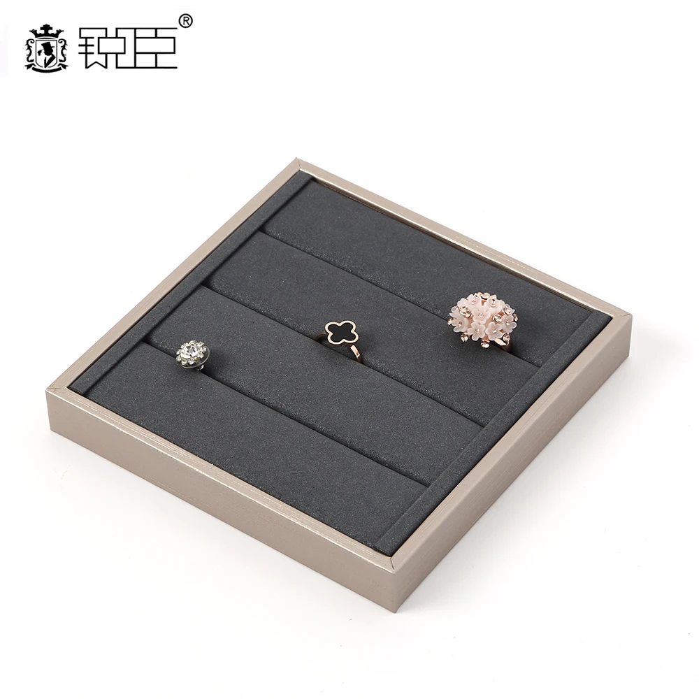 Jewellery Store Fashion Velvet Jewelry Display Rack Sets