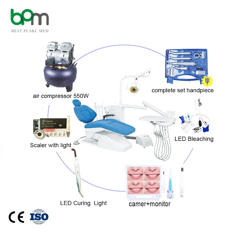 BPM-DC101 Multifunction China Safety Second Hand and Dental Chair for Sale