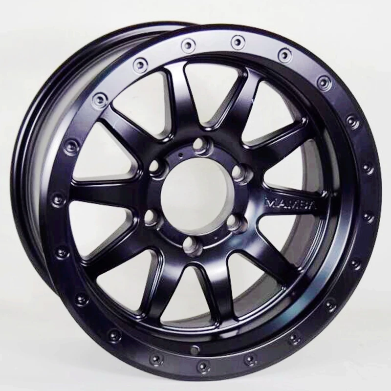17inch Alloy Wheels aftermarket rims Monoblock 4X4 4by4 6x139.7 rim Aluminum auto parts Standard VIA. JWL . TUV