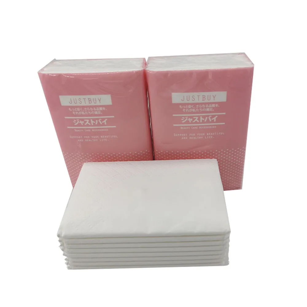 Nice Printed packaging bag soft pack facial tissue Wallet Tissue Pocket tissue paper.